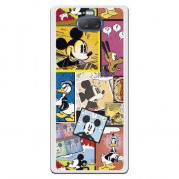 Carcasa Oficial Disney Mickey Comic para Sony Xperia 10- La Casa de las Carcasas