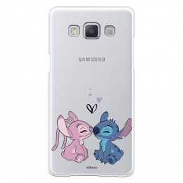 Funda para Samsung Galaxy A5 Oficial de Disney Angel & Stitch Beso - Lilo & Stitch