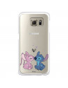 Funda para Samsung Galaxy S6 Oficial de Disney Angel & Stitch Beso - Lilo & Stitch
