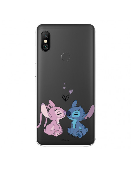 pour Xiaomi Redmi Note 6 de Disney & Stitch Bisou - Lilo &