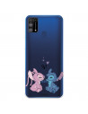 Funda para Samsung Galaxy M31 Oficial de Disney Angel & Stitch Beso - Lilo & Stitch