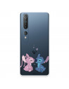 Funda para Xiaomi Mi 10 Oficial de Disney Angel & Stitch Beso - Lilo & Stitch