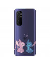 Funda para Xiaomi Mi Note 10 Lite Oficial de Disney Angel & Stitch Beso - Lilo & Stitch