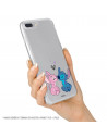 Funda para Samsung Galaxy Note 20 Oficial de Disney Angel & Stitch Beso - Lilo & Stitch