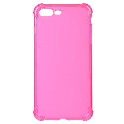 Funda Silicona Fluorescente Rosa para iPhone 7 Plus