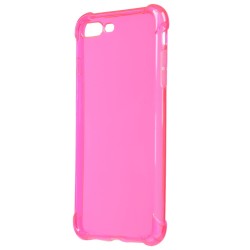 Funda Silicona Fluorescente Rosa para iPhone 7 Plus