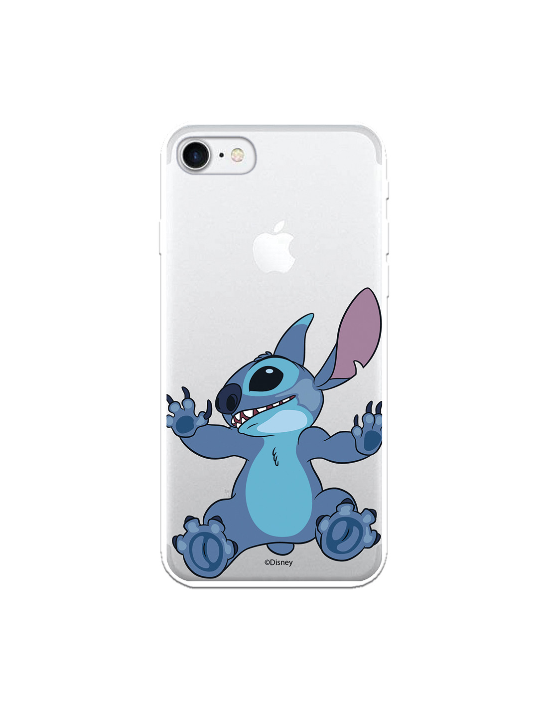 dos semanas Limitado aeronave Coque pour iPhone SE Officielle de Disney Stitch Entrain de Monter - Lilo &  Stitch