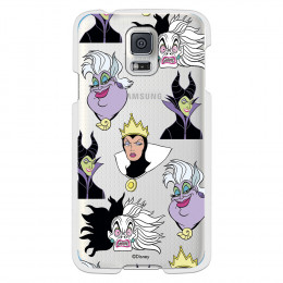Funda para Samsung Galaxy S5 Oficial de Disney Villanas Patrón - Villanas Disney