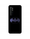 Funda para Xiaomi Mi Note 10 Lite Oficial de DC Comics Batman Logo Transparente - DC Comics