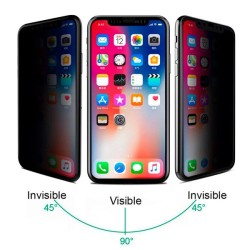 Cristal Templado Completo Antiespía  para iPhone XR