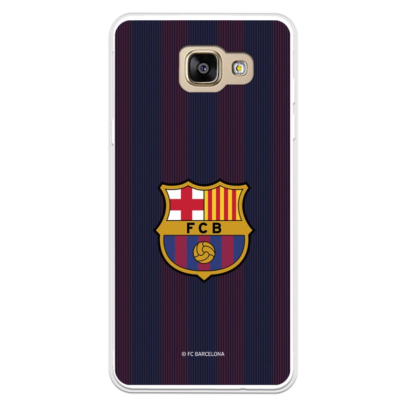 Funda para Samsung Galaxy A5 2016 del Barcelona Rayas Blaugrana - Licencia Oficial FC Barcelona