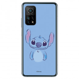 Funda para Xiaomi Mi 10T Oficial de Disney Stitch Azul - Lilo & Stitch
