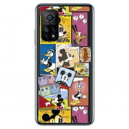 Funda para Xiaomi Mi 10T Pro Oficial de Disney Mickey Comic - Clásicos Disney