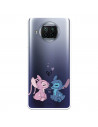 Funda para Xiaomi Mi 10T Lite Oficial de Disney Angel & Stitch Beso - Lilo & Stitch