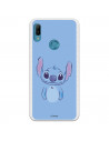 Funda para Huawei Y6S Oficial de Disney Stitch Azul - Lilo & Stitch