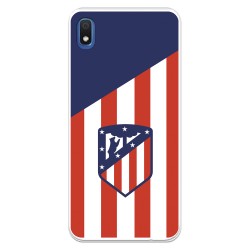 Funda para Samsung Galaxy A10 del Atleti Escudo Fondo Atletico - Licencia Oficial Atlético de Madrid