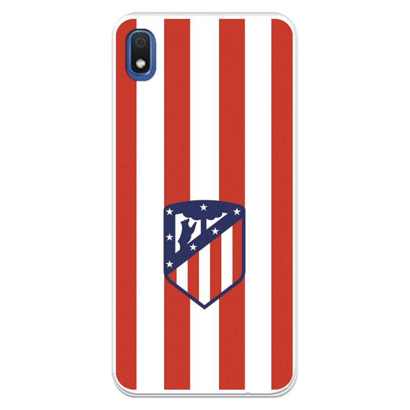 Funda para Samsung Galaxy A10 del Atleti Escudo Rojiblanco - Licencia Oficial Atlético de Madrid