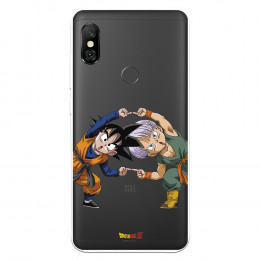 Funda para Xiaomi Redmi Note 6 Oficial de Dragon Ball Goten y Trunks Fusión - Dragon Ball