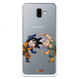 Funda para Samsung Galaxy J6 Plus Oficial de Dragon Ball Goten y Trunks Fusión - Dragon Ball