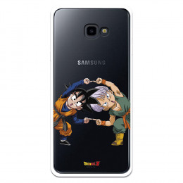 Funda para Samsung Galaxy J4 Plus Oficial de Dragon Ball Goten y Trunks Fusión - Dragon Ball