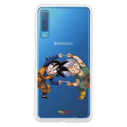 Funda para Samsung Galaxy A7 2018 Oficial de Dragon Ball Goten y Trunks Fusión - Dragon Ball