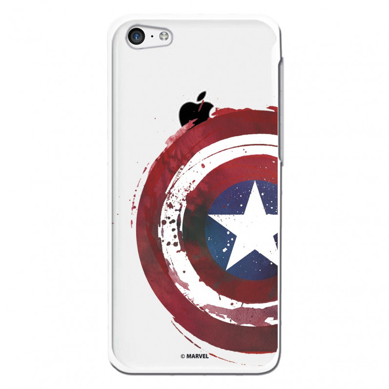 Carcasa Oficial Escudo Capitan America para iPhone 5C- La Casa de las Carcasas