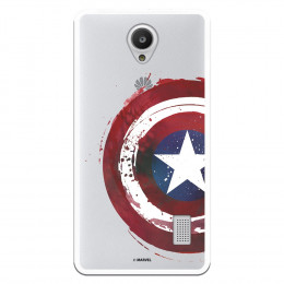Carcasa Oficial Escudo Capitan America para Huawei Ascend Y635- La Casa de las Carcasas