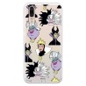 Funda para Huawei P20 Oficial de Disney Villanas Patrón - Villanas Disney