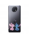 Funda para Xiaomi Redmi Note 9T Oficial de Disney Angel & Stitch Beso - Lilo & Stitch