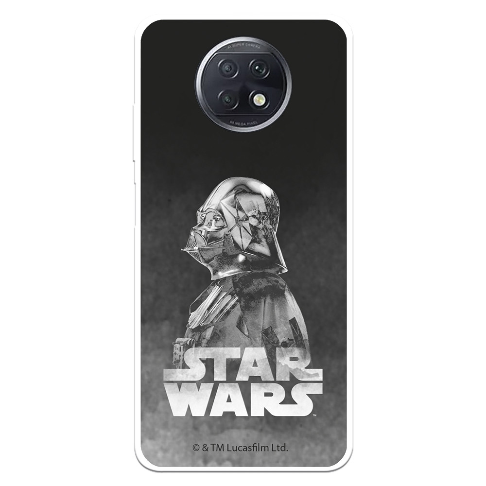 Funda para Xiaomi Redmi 10A Oficial de Star Wars Darth Vader Fondo Negro