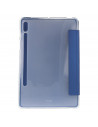 Coque Tablette pour Samsung S7 Plus Flip Cover Bleu
