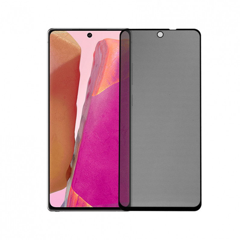 Verre Trempé Complet Antiespion Noir pour Xiaomi Mi 10T Lite