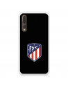 Coque pour Huawei P20 Pro de l'Atlético de Madrid Écusson Fond Noir - Licence Officielle de l'Atlético de Madrid