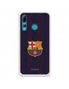 Coque pour Huawei P Smart Plus 2019 du FC Barcelone Lignes Blaugrana - Licence Officielle du FC Barcelone
