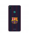 Coque pour Huawei P Smart Z du FC Barcelone Lignes Blaugrana - Licence Officielle du FC Barcelone