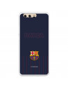 Coque pour Huawei P10 du FC Barcelone Barsa Fond Bleu - Licence Officielle du FC Barcelone