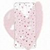 Funda Dibujo Corazones para Alcatel 1X 2019