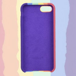 Funda Ultra suave Bandera LGTB para iPhone 7