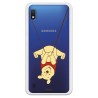 Funda para Samsung Galaxy A10 Oficial de Disney Winnie Columpio - Winnie The Pooh