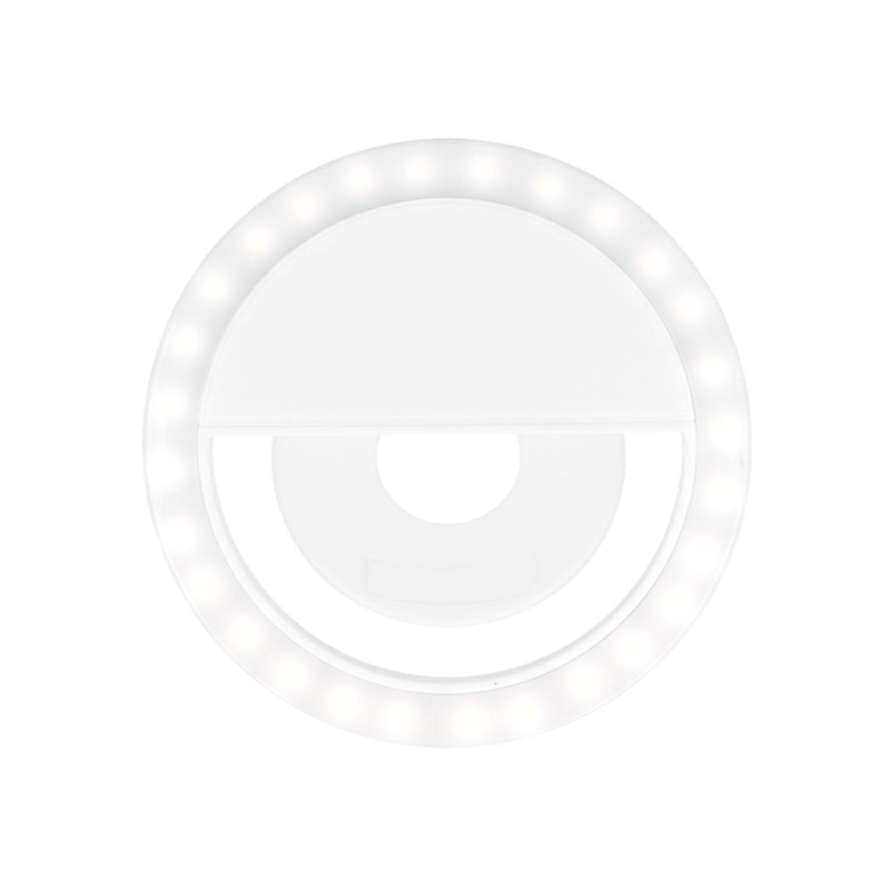 Aro de luz led para móvil