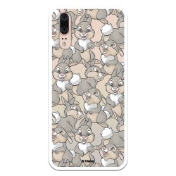 Funda para Huawei P20 Oficial de Disney Tambor Patrones - Bambi