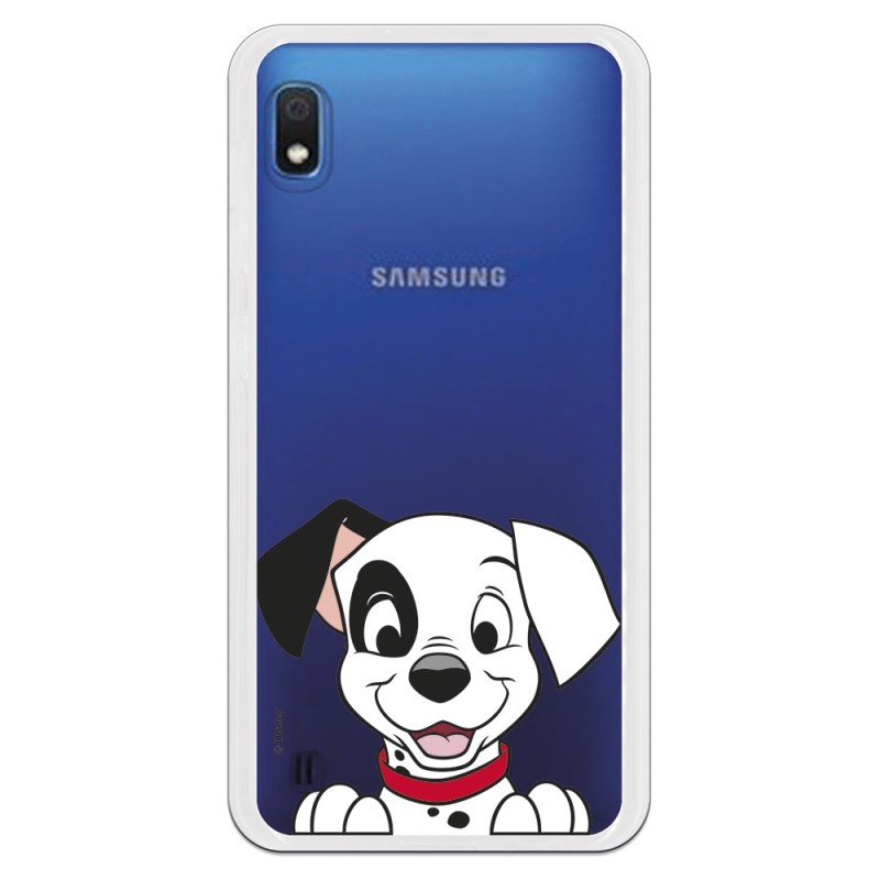 Funda para Samsung Galaxy A10 Oficial de Disney Cachorro Sonrisa - 101 Dálmatas