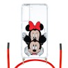 Funda Mickey y Minnie Asomado - Clásicos Disney para Samsung Galaxy S21 FE