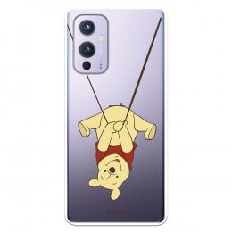 Funda para OnePlus 9 Oficial de Disney Winnie  Columpio - Winnie The Pooh