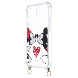 Funda Mickey y Minnie Beso Colgante - Clásicos Disney para iPhone 13