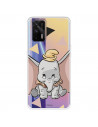 Funda para Realme GT Oficial de Disney Dumbo Silueta Transparente - Dumbo