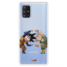 Funda para Samsung Galaxy A71 5G Oficial de Dragon Ball Goten y Trunks Fusión - Dragon Ball