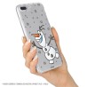 Funda para Huawei Y7 Oficial de Disney Olaf Transparente - Frozen