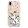 Funda para Huawei P20 Oficial de Disney Olaf Transparente - Frozen