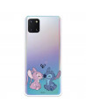 Funda para Samsung Galaxy A81 Oficial de Disney Angel & Stitch Beso - Lilo & Stitch